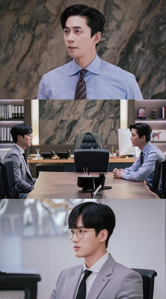 The face-to-face between Shin Sung-rok and Ahn Bo-hyun, which are sensitive to the tension of Kairos, was captured.In the 7th episode of MBCs monthly mini-series Kairos, which is broadcasted at 9:20 pm today (24th), the search for Shin Sung-rok (Kim Seo-jin station) and Ahn Bo-hyun (Seo Do-gyun station) will begin.Kim Seo-jin (Shin Sung-rok) followed Lee Taek-gyu (Jo Dong-in) and stepped into the scene of Kwak Song-ja (Hwang Jung-min)s murder.Also, Seo Do-gyun (Ahn Bo-hyun), a subordinate who trusted and entrusted, gave off a very different atmosphere, and Kim Seo-jin found out that he was recommended by Seo Do-gyun in Lee Taek-gyus personnel information, which made viewers nervous.In the public photos, Kim Seo-jin, who called Seo Do-gyun to the office, and Seo Do-gyun, who is not backed up, are shown.Kim Seo-jin with a cold expression and Seo Do-gyun, who showed a hard face, feel a sense of crisis like a storm before.In particular, I wonder how Kim Seo-jin, who showed his judgment to read the entire flow at once, and Seo Do-gyun, who prepared the crime thoroughly, can grasp each other.Whether Kim Seo-jin can find out the identity of Seo Do-gyun and prevent the crime, and whether Seo Do-gyun can avoid the suspicion of Kim Seo-jin.The MBC monthly mini series Kairos, which adds excitement to the tense tension of the two men, will be broadcast 7 and 8 times at 9:20 pm today (24th).