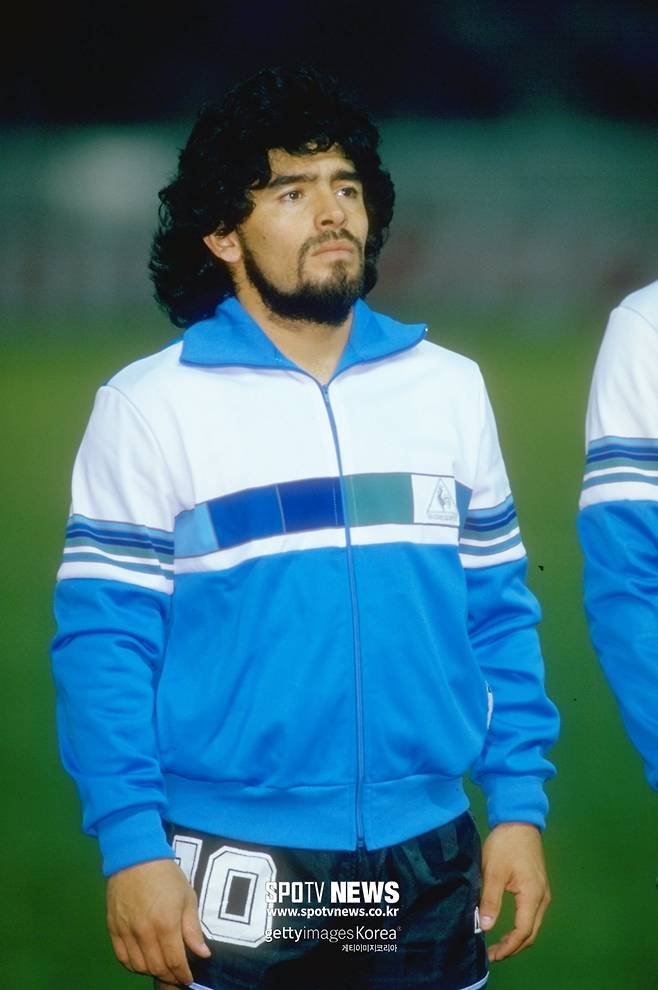 ▲ 1986년 미국월드컵에서 디에고 마라도나