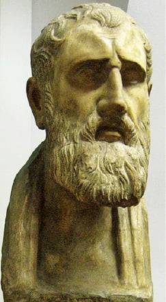 제논의 흉상 출처:위키미디어