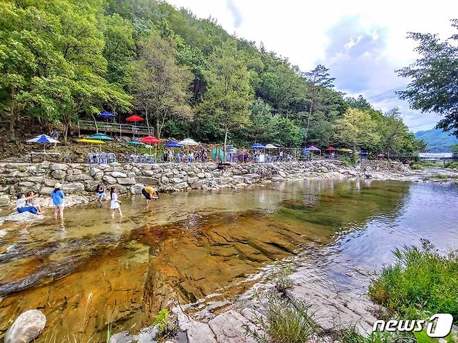 경기도가 불법시설 철거 등으로 깨끗해진 청정계곡에 대한 관광활성화 사업을 추진한다. ( 사진=경기도 제공)© 뉴스1