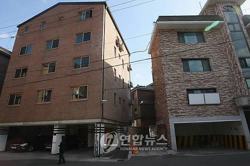 서울의 한 다가구주택. /연합뉴스