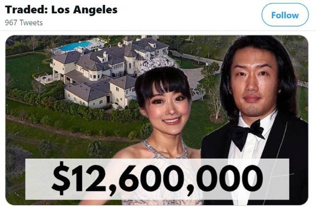 /사진=LA부동산업체 트위터 캡처