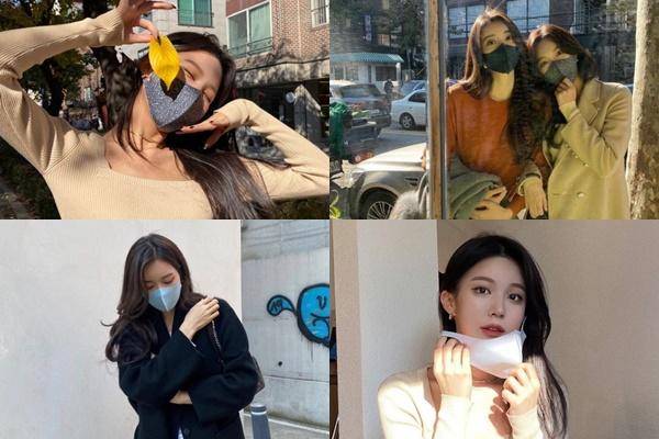 2020 미스코리아들이 다채로운 매력을 담은 콜스킨 마스크 착용샷을 선보였다. 미스코리아 공식 SNS 제공