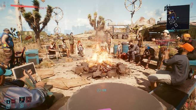 화려한 도심만 게임에 있는것은 아니다.