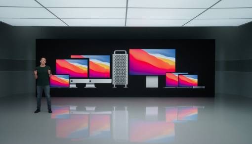 애플이 내년 초 실리콘칩 탑재 맥제품을 대거 선보일 전망이다 [애플]