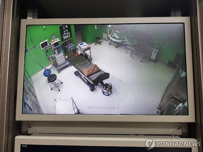 수술실 CCTV [경기도 제공. 재판매 및 DB 금지]