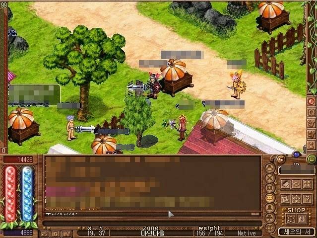 ▲사진=최초로 쿼터뷰 형식을 도입한 '어둠의 전설'. 넥슨 홈페이지 화면 캡처