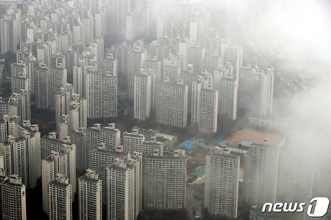 서울 아파트 단지 전경.© News1 이광호 기자