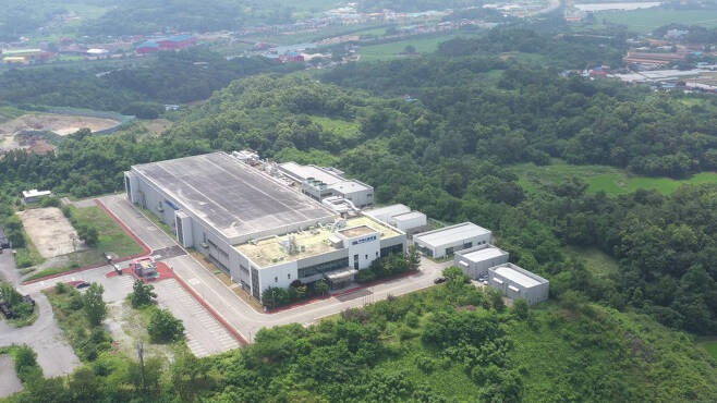 로미칼 충남 홍성 BE-OLED 생산 공장