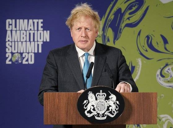 보리스 존슨 영국 총리. [신화통신=연합뉴스]