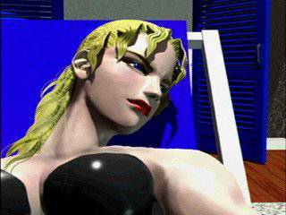 (수영복을 입고 휴식을 취하는 사라 / CG 포트레이트 버전)