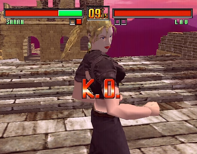 (3시절 사라의 모습. 외모에 비해 목소리가 귀엽다고나 할까.. )