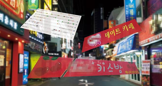코로나19 위기 상황에도 키스방, 휴게텔 등 변종 성매매 업소는 여전히 성행하고 있는 것으로 확인됐다. 사진은 사회적 거리 두기 2.5단계로 텅 빈 영등포 번화가 ⓒ시사저널 이원석