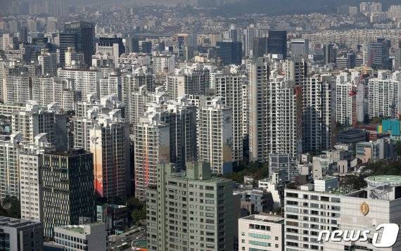 서울 강남의 아파트 밀집지역. 뉴스1