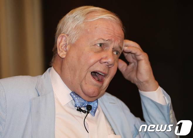 세계적 투자가 짐 로저스 로저스홀딩스 회장.  2018.7.2/뉴스1 © News1 박지혜 기자