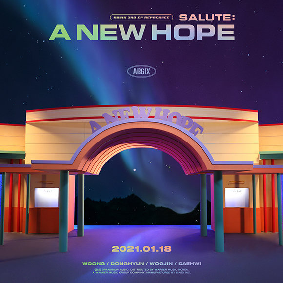 〈 AB6IX (에이비식스), 3RD EP REPACKAGE ‘SALUTE : A NEW HOPE‘ TEASER / 출처 : 브랜뉴뮤직 〉