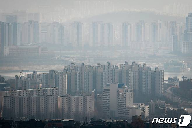 서울시내 아파트단지 모습. © News1 유승관 기자