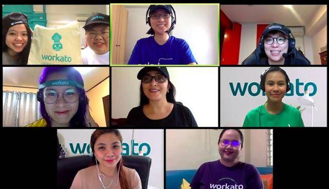 줌을 이용해 여러명이 대화를 나누는 모습. 사진=줌 블로그