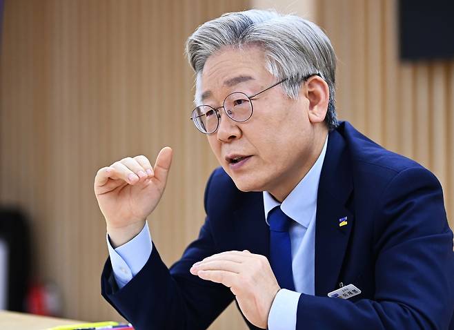 이재명 경기지사. /뉴시스