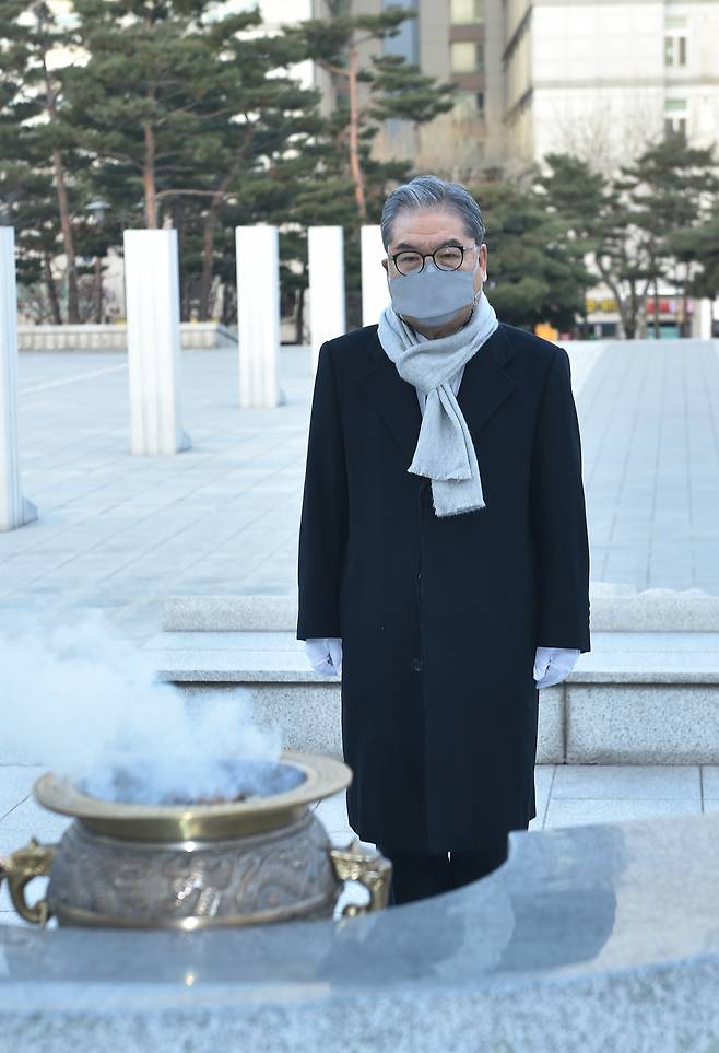 이재정 교육감 현충탑 참배