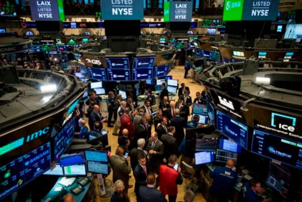 미국 뉴욕증권거래소(NYSE) 내부 전경. /로이터 연합뉴스