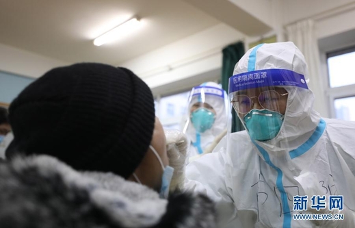 중국 랴오닝성 선양에서 코로나 핵산검사가 진행되고 있다. /중국일보