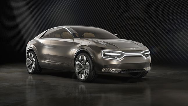 기아차가 2019년 3월 제네바모터쇼에서 공개한 EV 콘셉트카 ‘이매진 바이 기아(Imagine by KIA)’. ⓒ기아자동차