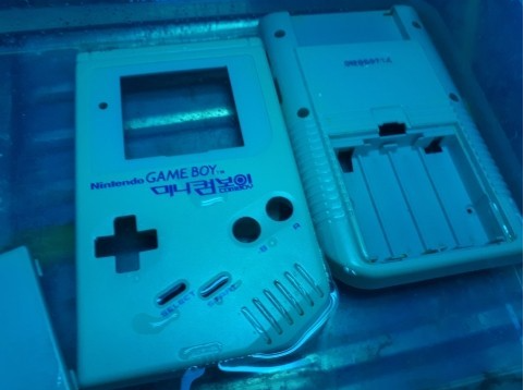 (2차 세척 후 과산화수소 35% + 자외선으로 변색까지 날려버린다) /깐돌사마님 제공