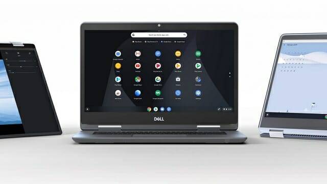 구글 크롬OS를 탑재한 크롬북 제품군. (사진=구글)