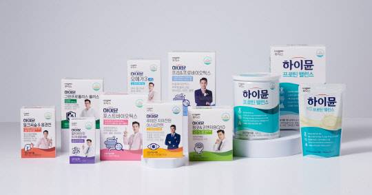 일동후디스가 하이뮨을 건기식 통합 브랜드로 확장한다. <일동후디스 제공>