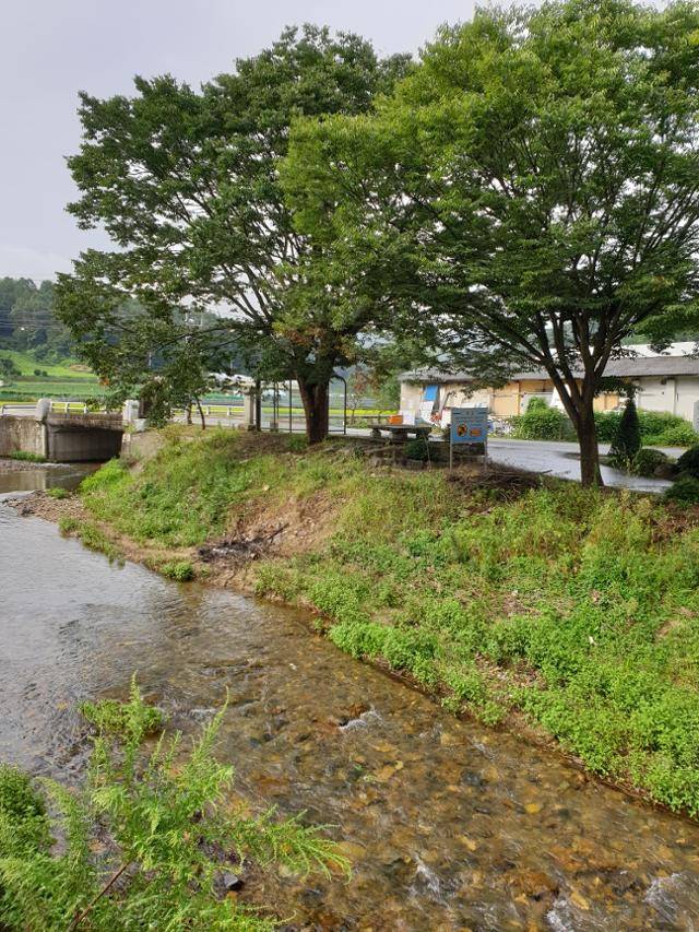 우리마을 뉴딜사업 시행 전의 기암리 소하천. 충북도 제공