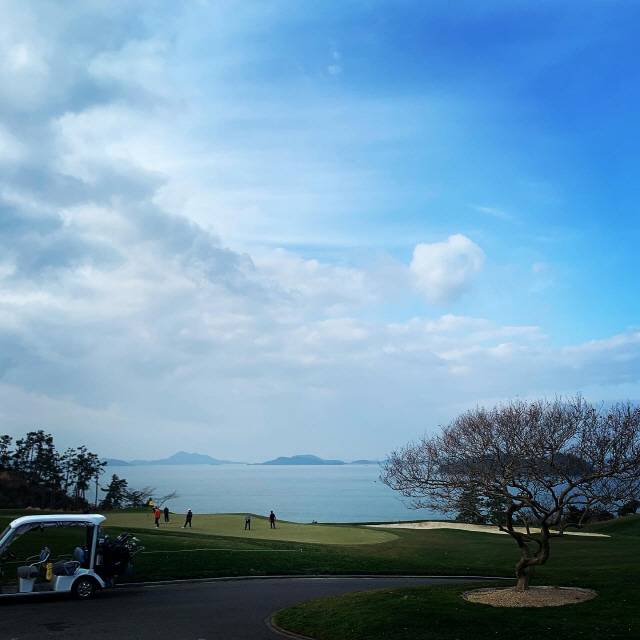 동양의 페블비치로 불리는 해남 파인비치 CC /박시진 기자