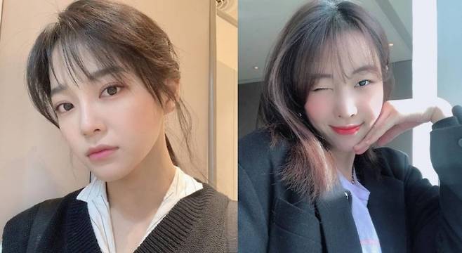 ▲ 구구단 출신 김세정(왼쪽), 해빈. 출처ㅣ김세정 SNS, 해빈 SNS