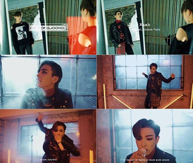 그룹 에이티즈의 리더 홍중이 록밴드 린킨파크의 '넘브' 커버 영상을 제작해 공개하자 원곡자가 이에 화답해 화제다. /KQ엔터테인먼트 제공