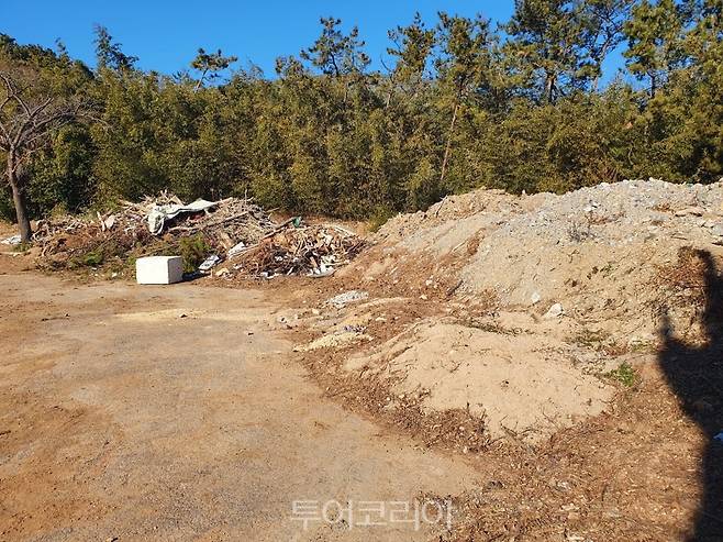 반려동물 놀이터가 들어설 구 방어진공설화장장 부지