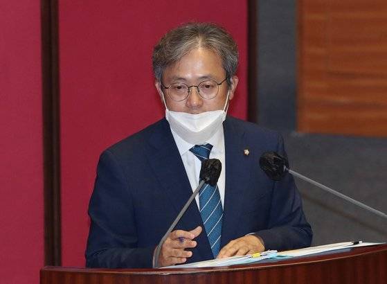 송기헌 더불어민주당 의원. 오종택 기자