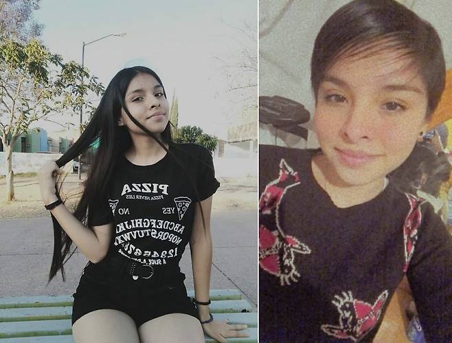 코로나 걸린 할아버지의 산소통을 채우기 위해 머리카락 판 아나 파올라 로메로 [멕시코 밀레니오 캡처]