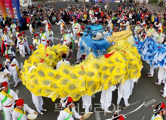 와룡문화제 퍼레이드