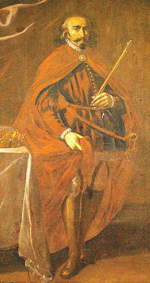 스페인 왕국을 건설한 바스크족 대왕 산초 3세 초상화. 17세기 후안 리치(Juan Rizi) 그림. [위키피디아]