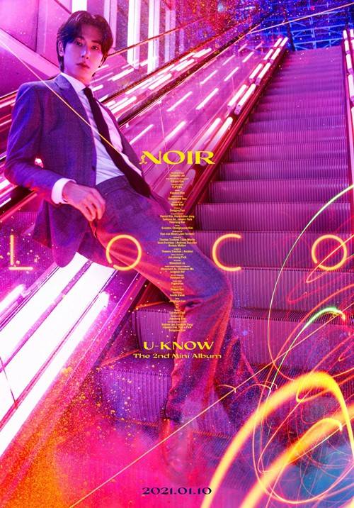 유노윤호 수록곡 ‘Loco’ 필름 포스터 공개 사진=SM엔터테인먼트