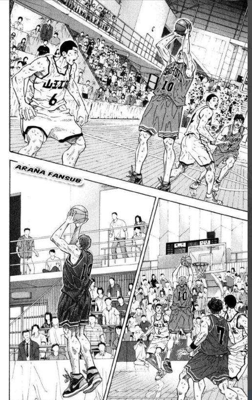 7일 슬램덩크 영화화 소식에 전 세계 팬들이 슬램덩크의 명장면을 자신의 사회관계망서비스(SNS)에 올리며 환호했다. 한 누리꾼은 트위터에 주인공 강백호가 북산고-산왕공고전 경기에서 결승골을 넣는 장면을 올렸다. 트위터 캡처