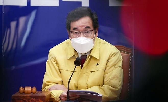 ▲4차 재난지원금 지급논쟁의 불씨를 당긴 이낙연 더불어민주당 대표. 사진=더불어민주당