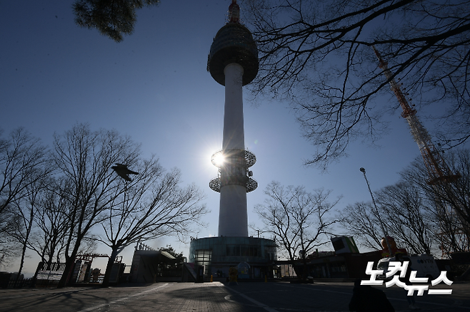서울 남산의 모습. 이한형 기자
