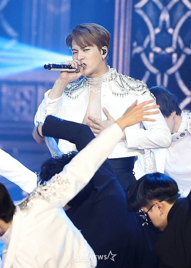 갓세븐 잭슨 '카리스마 넘치죠?'[★포토]