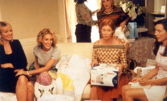 섹스 앤 더 시티의 한 장면. [중앙포토]