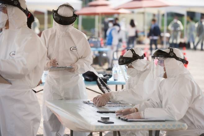 ▲11일 대구‧경북에서는 코로나19 신규 확진자가 15명 발생했다. 자료사진. 구미시 제공