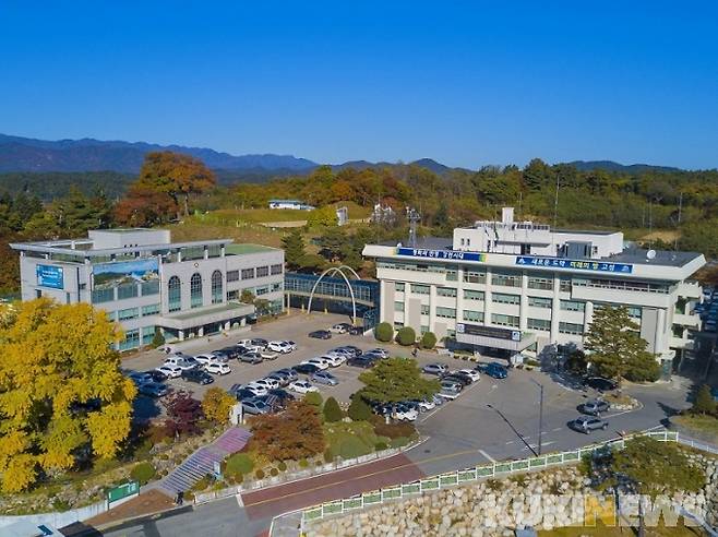 강원 고성군청 전경.(사진=고성군 제공)