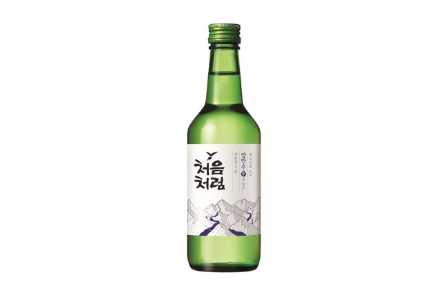 소주 ‘처음처럼’ 리뉴얼. 롯데칠성음료 제공