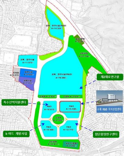 진해 여좌지구 및 지식산업센터 위치도 [창원시 제공. 재판매 및 DB 금지]