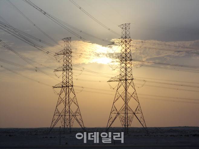 사우디 쿠라야 발전소 연계 Part1 380KV 송전선로 공사